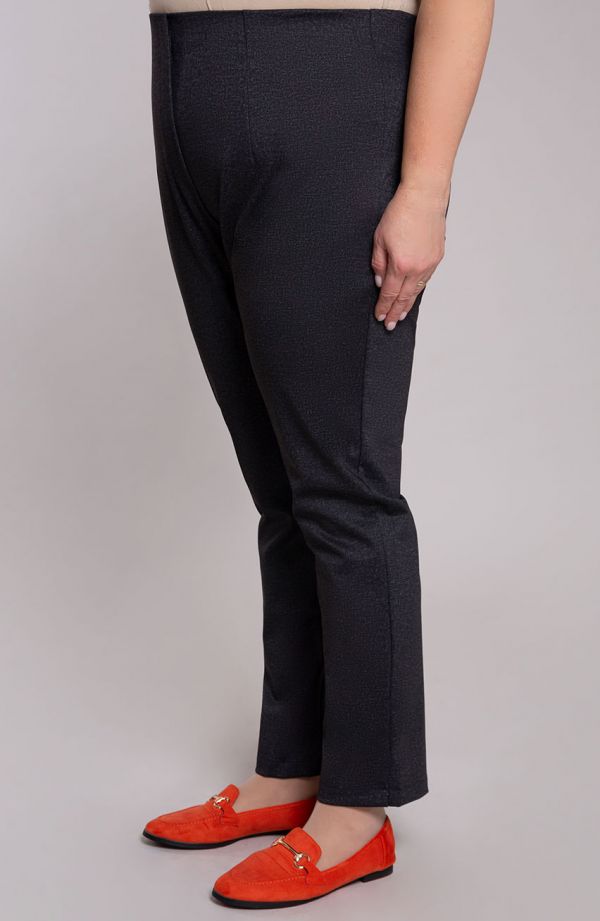 Elegantsed hallid elastse püksirihmaga siledad püksid