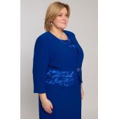 Ametlik ülikond rukkilille sinises värvitoonis