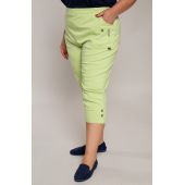 Lime rohelised 3/4 püksid taskutega