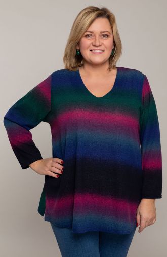 Värviline ombre džemper