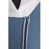 Ülemineku sinine lambanahkne jakk