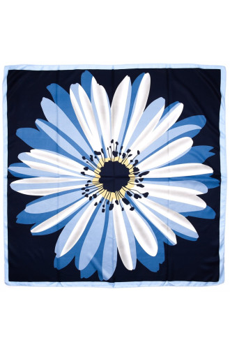 Meresinine sall sinise lillega