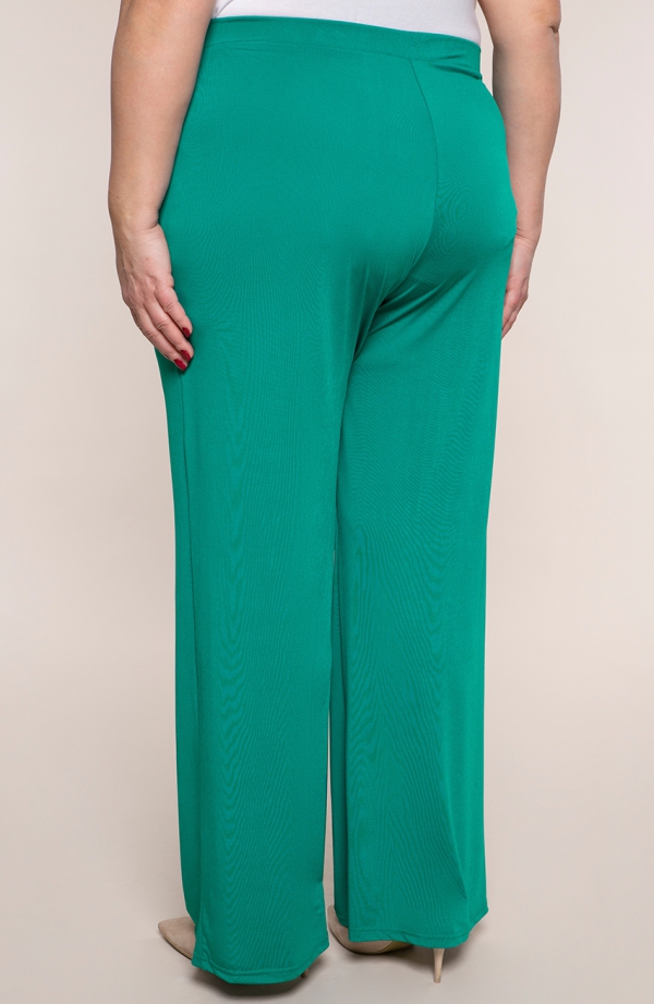 Business püksid rohelise türkiisi värvi